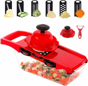 **10-in-1 Mandoline Vegetable Slicer & Cutter – Kitchen Tool**
