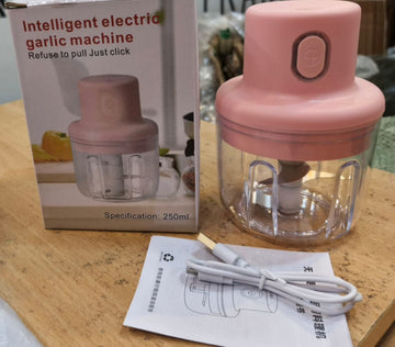 **Mini USB Rechargeable Food Chopper – 250ml**