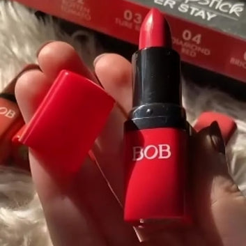 6 Pcs Bob Matte High Pigmented Lipstick Set