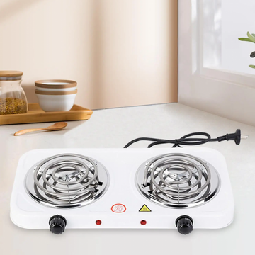 Double Electric Stove – 2000W Dual Hot Plate